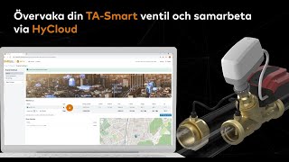 HyCloud- anslut dina TA-Smart ventiler