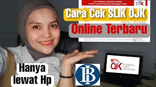 Cara Cek SLIK OJK Online Terbaru Via HP aja