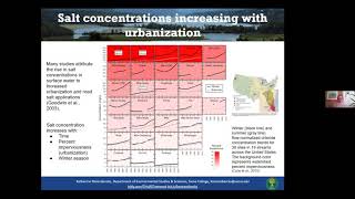 Breakfast Lecture: Patterns of road salt water quality impacts in the Hudson River Watershed