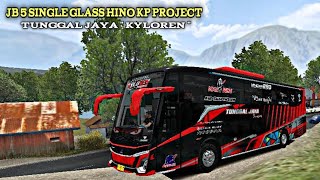 MOD BUSSID TERBARU !! JB 5 SINGLE GLASS KP PROJECT, Livery TUNGGAL JAYA " KYLOREN " UPDATE