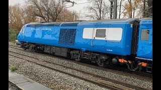 Midland Blue Pullman HST at Bedford - 12/12/20