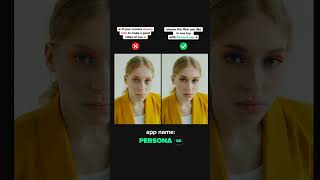 Persona app 💚 Just $1 for beautiful selfies #fashion #filters #fashiontrends #organicbeauty