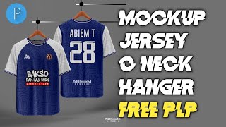 Cara bikin desain jersey O neck Di Android untuk Pemula  free mockup jersey