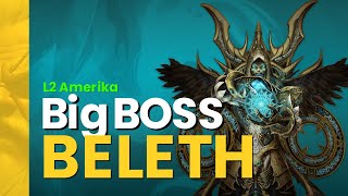 ⚔️ Batalha Épica Contra Beleth no Lineage 2 Amerika⚔️