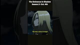 Most Anticipated Fall #animeshorts #therisingoftheshieldhero #theeminenceinshadow #attackontitan