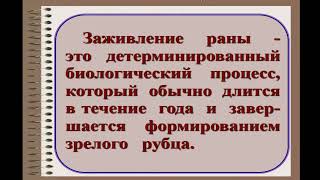 15:40 23 мая 2022 г  Шовные и пластические материалы  в ЧЛХ  Заживление  раны  и  оптимальный  рубец