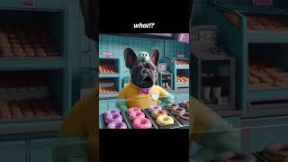 Sigma Rizzler Donuts 🐷 🍩 #frenchie #spongebob #frenchbulldog 🧽 #spongebobsquarepants #frenchy