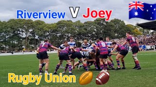 Rugby Union |very nice game, Riverview v Joey (37-24) Aug.5,2023