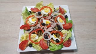 MA RECETTE DE LA SALADE NICOISE