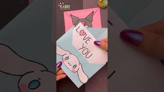 ✨DIY Kawaii Sanrio Envelopes✨ #shorts #kaddiartandcraft #art #kawaii #diy #satisfying