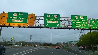 Driving in New Jersey, USA | Hackensack to Union City