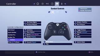 My Controls and Settings || Xbox one Fortnite