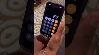 #iphone #iphonehack #iphone15 #ios17 Quick iPhone tip when you make a mistake on the calculator🧮