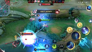 Insane Damage Global build Eudora Gameplay mobile legends Freya Tigrel Harley hanabi Mlbb