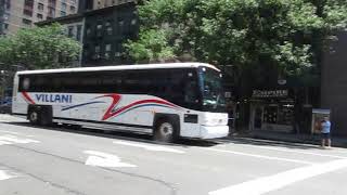 Villani bus at 9th Avenue and West 41st Street