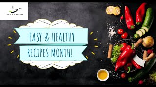 Easy Healthy Recipes Month