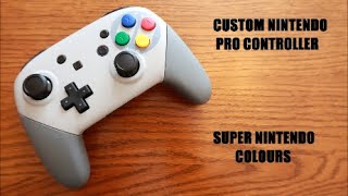 My first custom Nintendo Switch pro controller shell swop