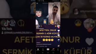 Tiktok-AFETTEN, ONUR SERMİK E SEVGİ DOLU CÜMLELER MUTLAKA İZLE 😁😁😁😁 +18 Küfürlü