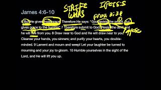 James 4:6-10 Lament and Mourn