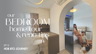 Bedroom Tour & Renovation Tips | Self-Designed Neutral Contemporary Home | EP13 HDB BTO Journey