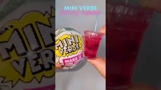 앙증맞아버리는 베리🫐 리프레셔🥤를 만들자!! #miniverse #make it mini food #toyasmr