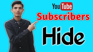 How to hide subscribers on YouTube in any android mobile........|