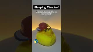 Pokemon sleeping pikachu figure! #pokemon #pokemoncommunity #pikachu #figure #toys #collection