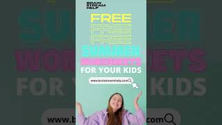 Free Worksheets and Workbooks for your Kids | Study at home #shorts #education #maths