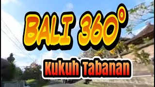 360° Bali Cycling Experience. Cruising Desa Kukuh Tabanan. (Polygon Bend RV; Insta360 One X2)