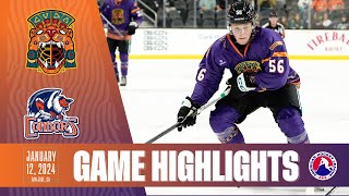 AHL HIGHLIGHTS | San Jose Barracuda vs Bakersfield Condors | Jan 12, 2024