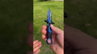 Fantastic game knife in real life #dataknife #jettvalorant #vctknife #gameknife