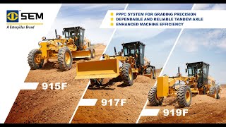 915F, 917F and 919F Motor Graders Introduction