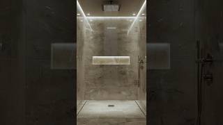 EVERY LUXURIOUS SHOWER MUST HAVE THIS - shower niche led light #interiors