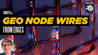 Turn Edges Into Wire Bundles With Geometry Nodes - Blender Tutorial