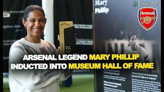 ARSENAL LEGEND MARY PHILLIP INDUCTED INTO MUSEUM HALL OF FAME  | Goonj Sports