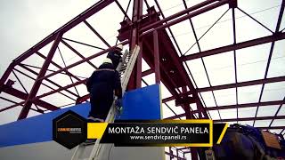 montaza sendvic panela