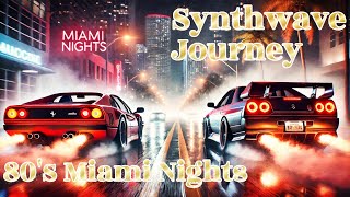 Synthwave Dreams | Racing Through 80's Miami Nights