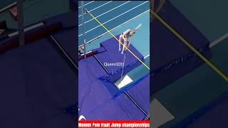 women Pole Vault Fail Round#shorts #youtubeshorts #polevault