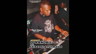 DJ RANDALL “LEGENDARY” MC’s SKIBADEE & FATMAN D “ONE NATION” ❤️Them Days! Take us back