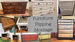 If You Like Before & Afters, Then Watch This Video! Furniture Flipping Montage Reel