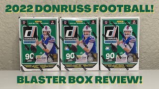 2022 DONRUSS FOOTBALL - BLASTER BOX REVIEW!