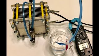 HHO Generator Hydrogen. Electrolysis of Water