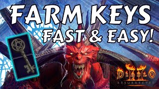 Easy Key Farming - Ubers & Hellfire Torch - Diablo 2 Resurrected