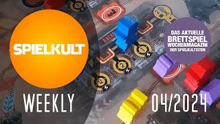 Weekly 04/2024 // Brettspiel-Reviews, Spieletreff, Vorschau