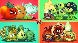 Pvz 2 Challenge - Random 4 Best Team Plants Battlez - Which Team Plant Will Win ？