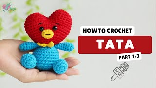 #468 | BT21 - Tata Amigurumi (1/3) | Crochet Amigurumi | Beginner Tutorial |@AmiguWorldOfficial