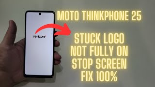 Moto ThinkPhone 25 Stuck Logo Problem | How To Flash Without Pc