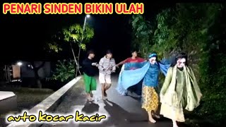 Prank penari sinden bikin panik lelaki hidung belang || ghost prank