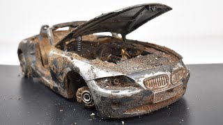 Restoration Abandoned BMW Z4 Model Car