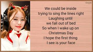 TWICE TZUYU - Christmas Without You  Easy Lyrics (Cover Ava max)